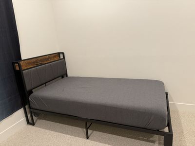 Twin Bed frame + Mattress