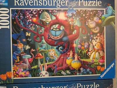 COMPLETE Ravensburger 1000 Piece Classic Tales Jigsaw Puzzle