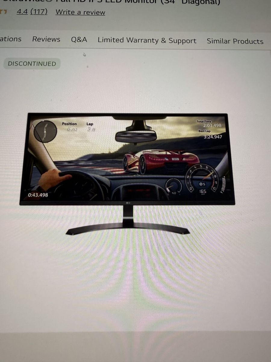 Lg IltraWide Full Hd LED Monitor