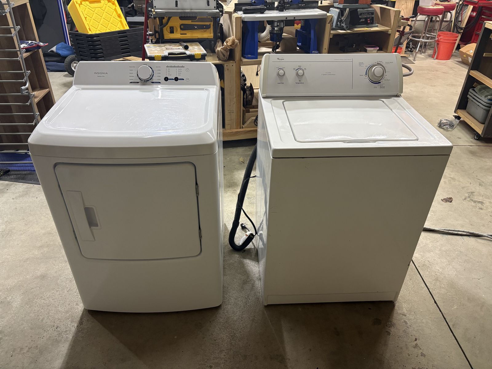 Washer And Dryer Set