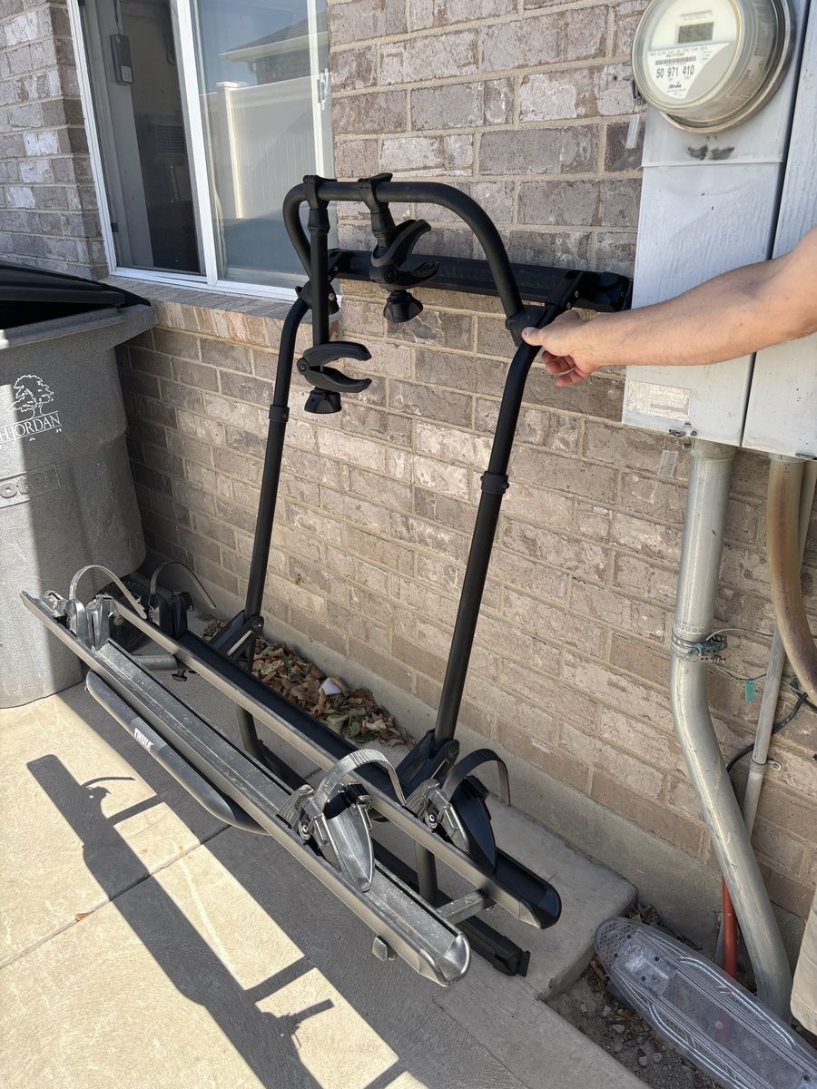 Thule Elite is van XT bike rack