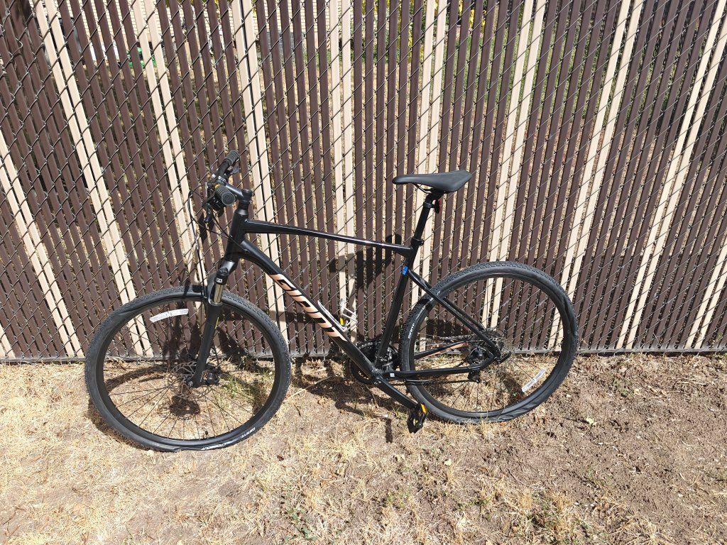 Specialized Mountain Bike with Disc Brakes and Trail Tires