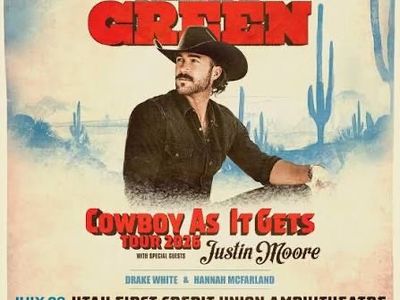 2 Tickets - Riley Green & Justin Moore Concert