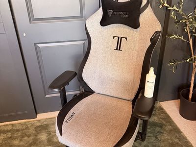 Secretlab TITAN 2020 Series Gaming Chair - Large, Grey/Black Fabric - Ergonomic, 4D Armrests