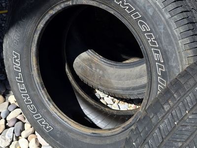 275/65R18 tires (3 used tires)