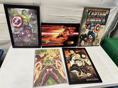 Comic Book and Anime Artwork