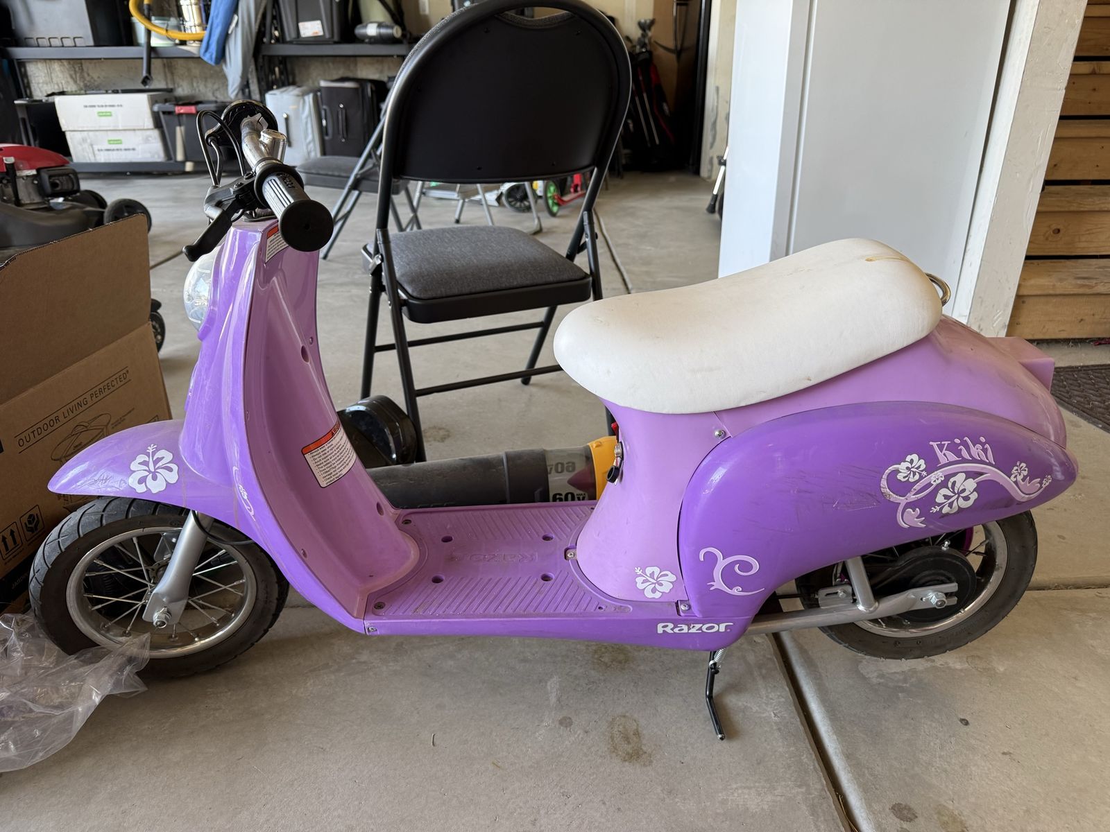 Razor Pocket Mod Electric Scooter Purple Kiki Edition