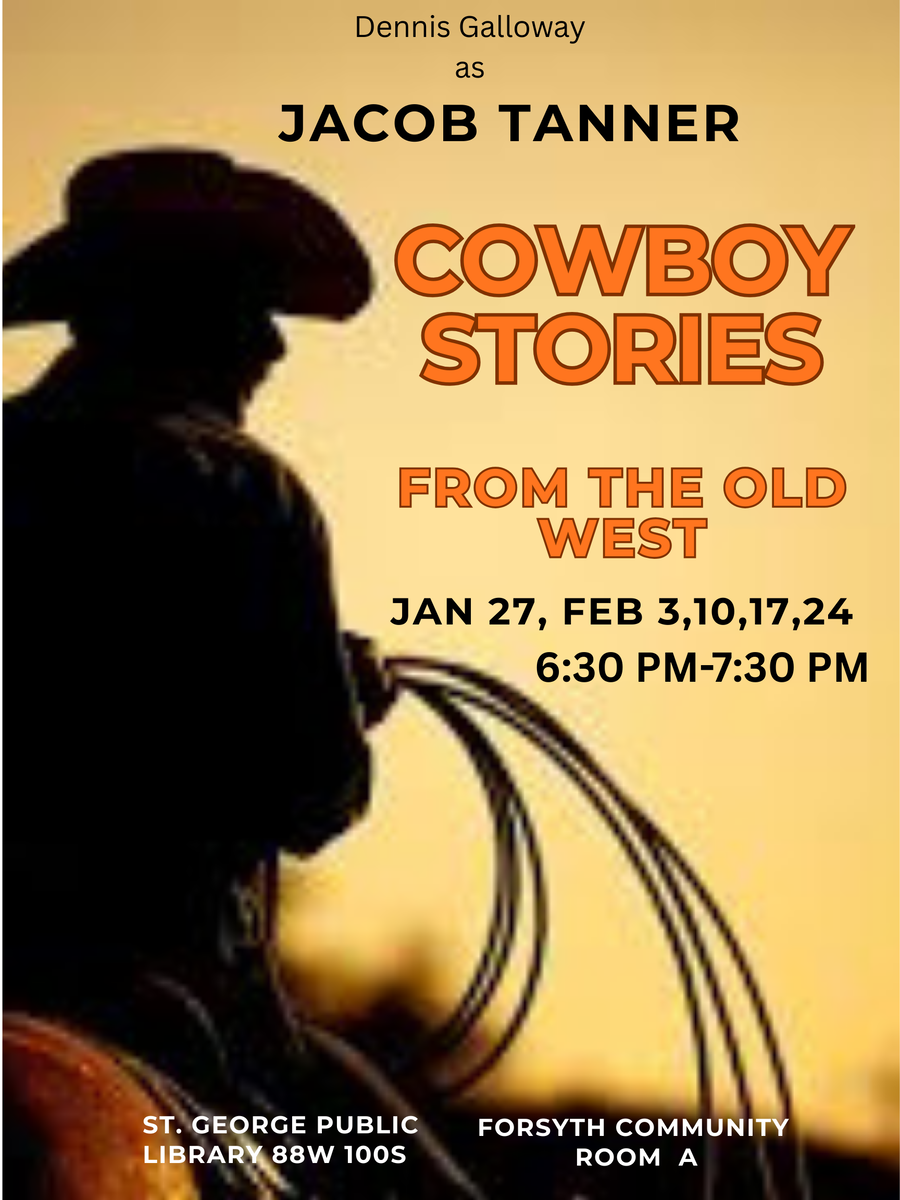 jacob L Tanner : Cowboy Storiers From The Old West