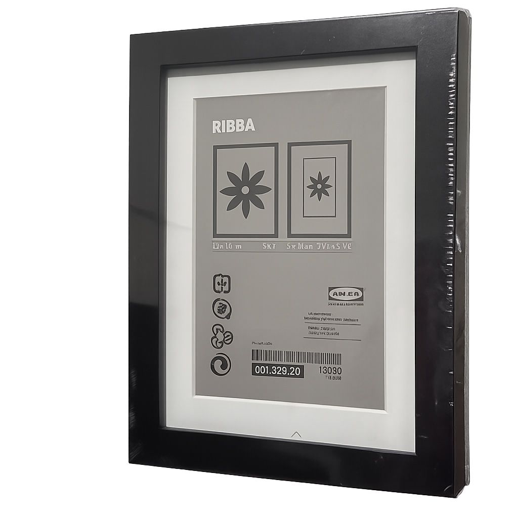 IKEA RIBBA Black Frame 5"x7"or 13x18cm NEW SEALED 001.325.24