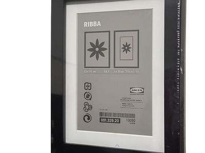 IKEA RIBBA Black Frame 5"x7"or 13x18cm NEW SEALED 001.325.24