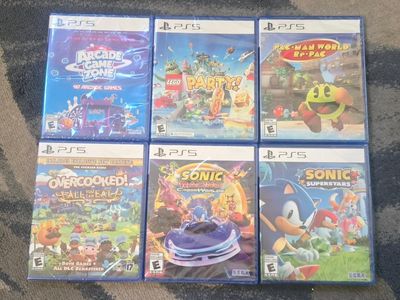 New Unopened Ps5 game bundle including Lego Party! trades considered!