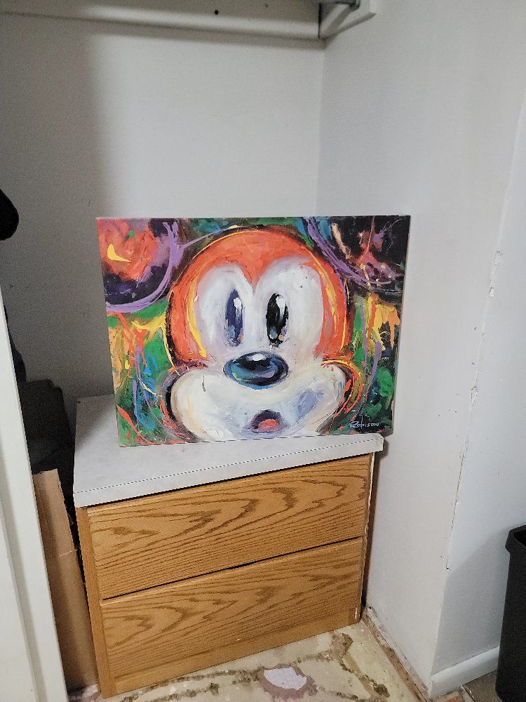 Mickey Mouse Eric Robison canvas art