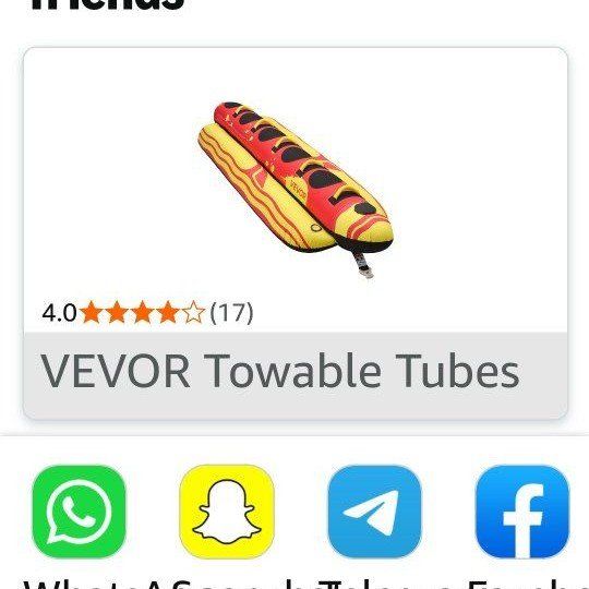 3 person towable weiner