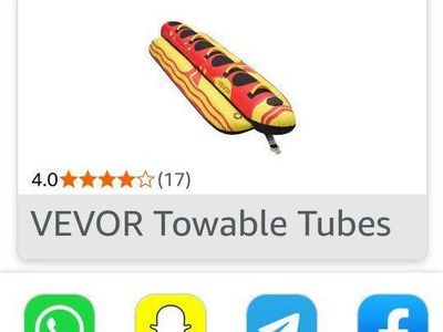3 person towable weiner