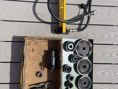 Hydraulic Knockout Punch Set