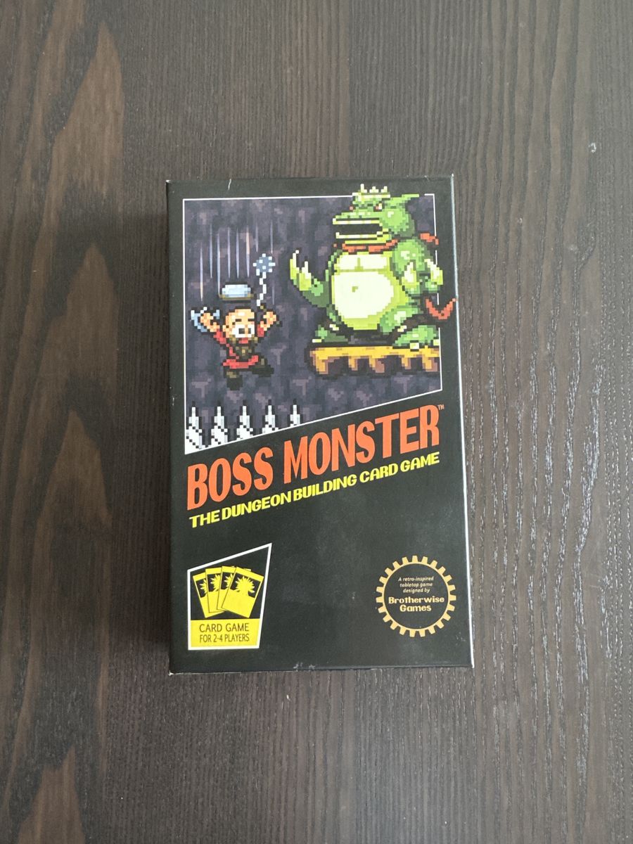 Boss monster card game