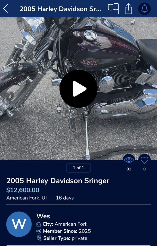 2006 Harley Davidson Springer