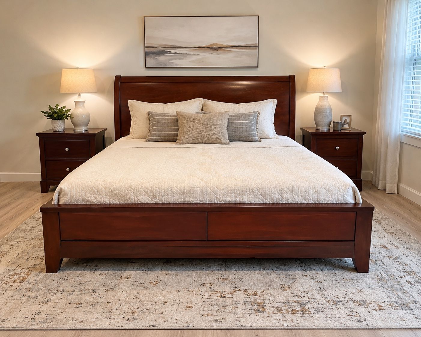 FREE – Queen Wood Bed Frame