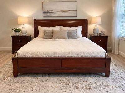 FREE – Queen Wood Bed Frame