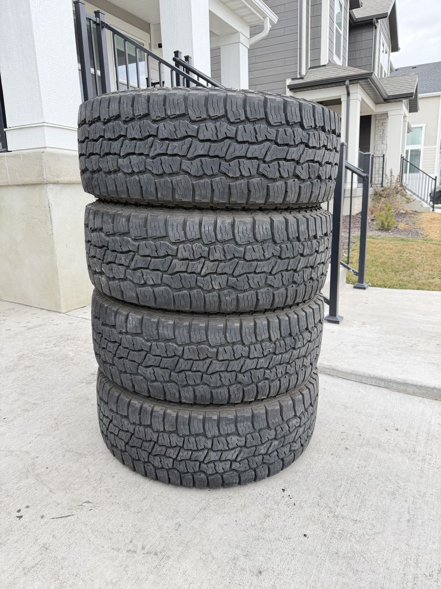 295/60R20 Open Range All Terrain Load E Like new