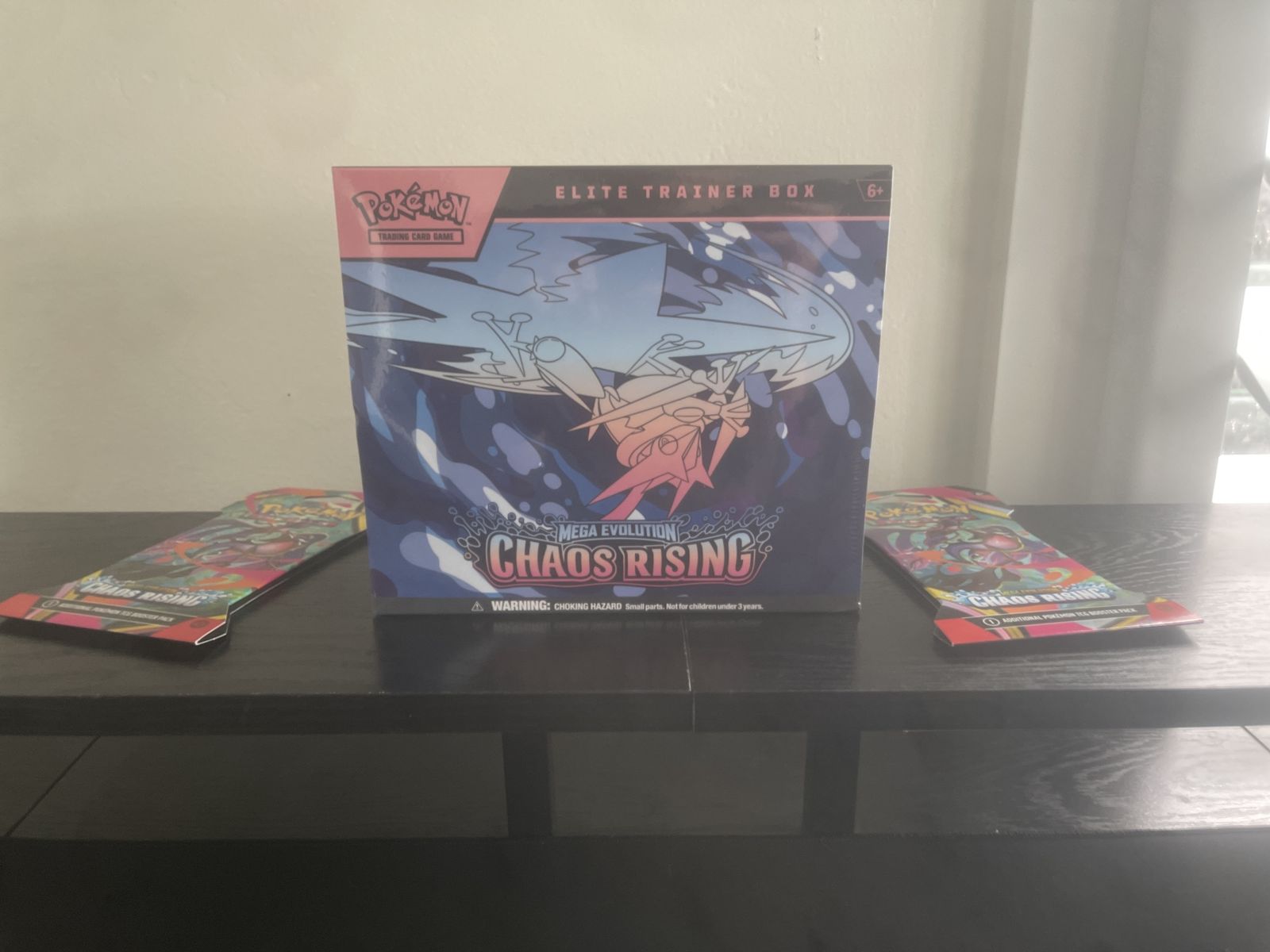 Chaos raising ETB with two single packs