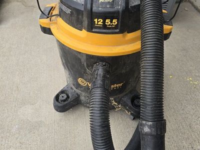 Vacmaster Professional 12-Gallon Wet/Dry Vacuum, 120V 60Hz 11.8A