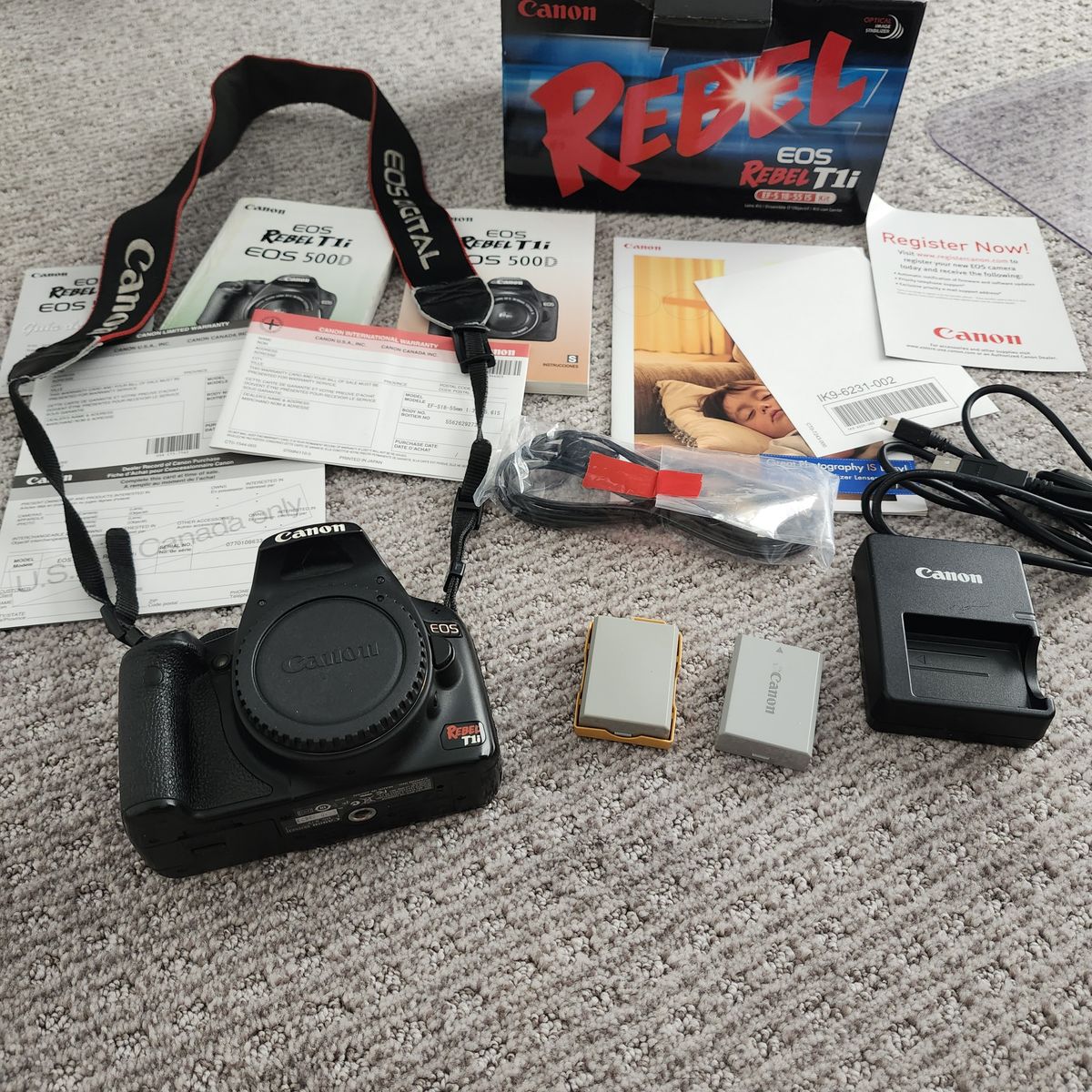 Canon EOS Rebel Camera