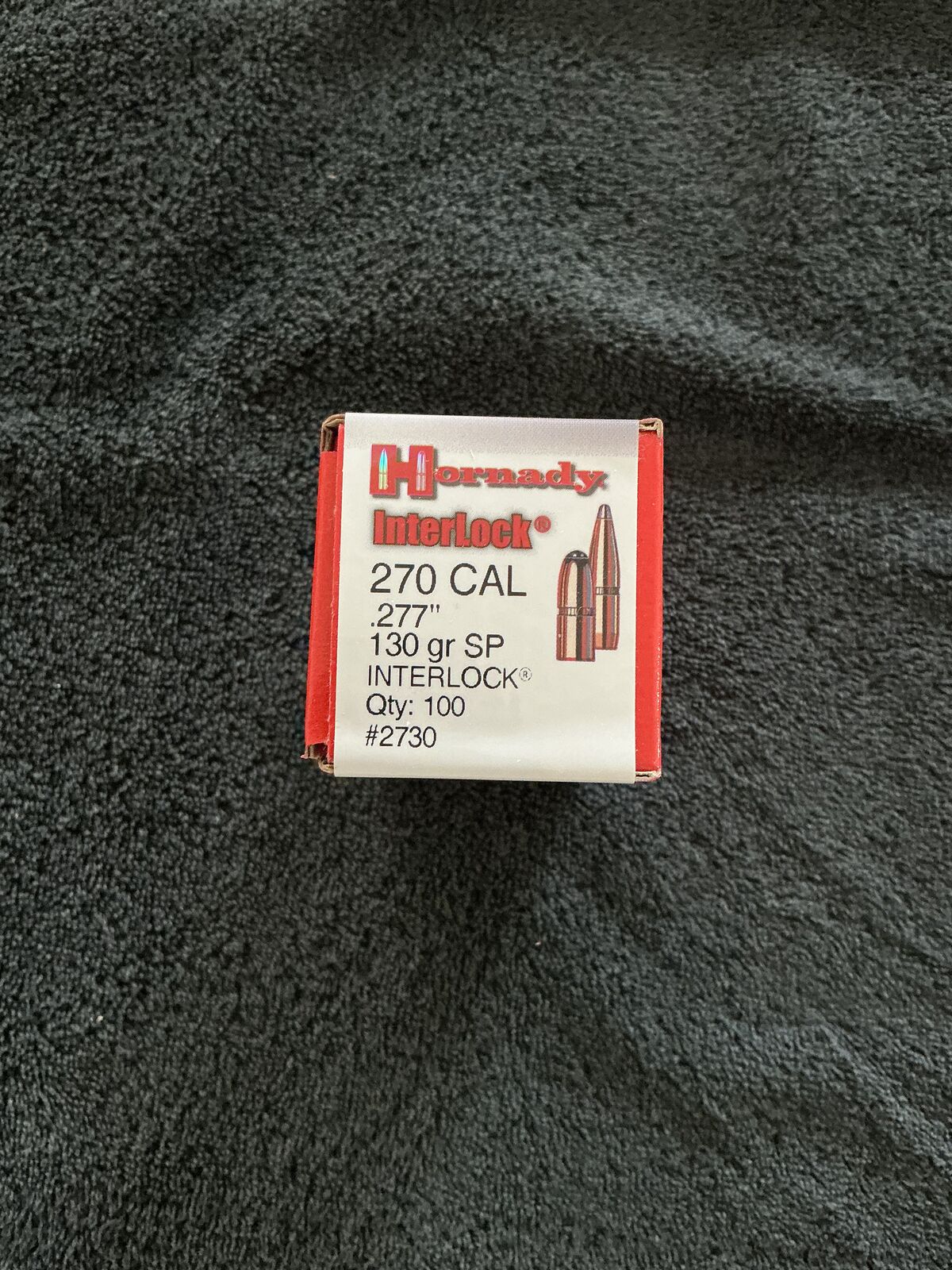 HORNADY Interlock 270c (.277) 130gr SP BULLET SP 100/BX