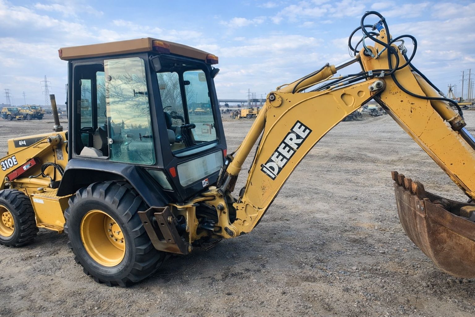 Deere, 310E Backhoe, Extend-A-Hoe