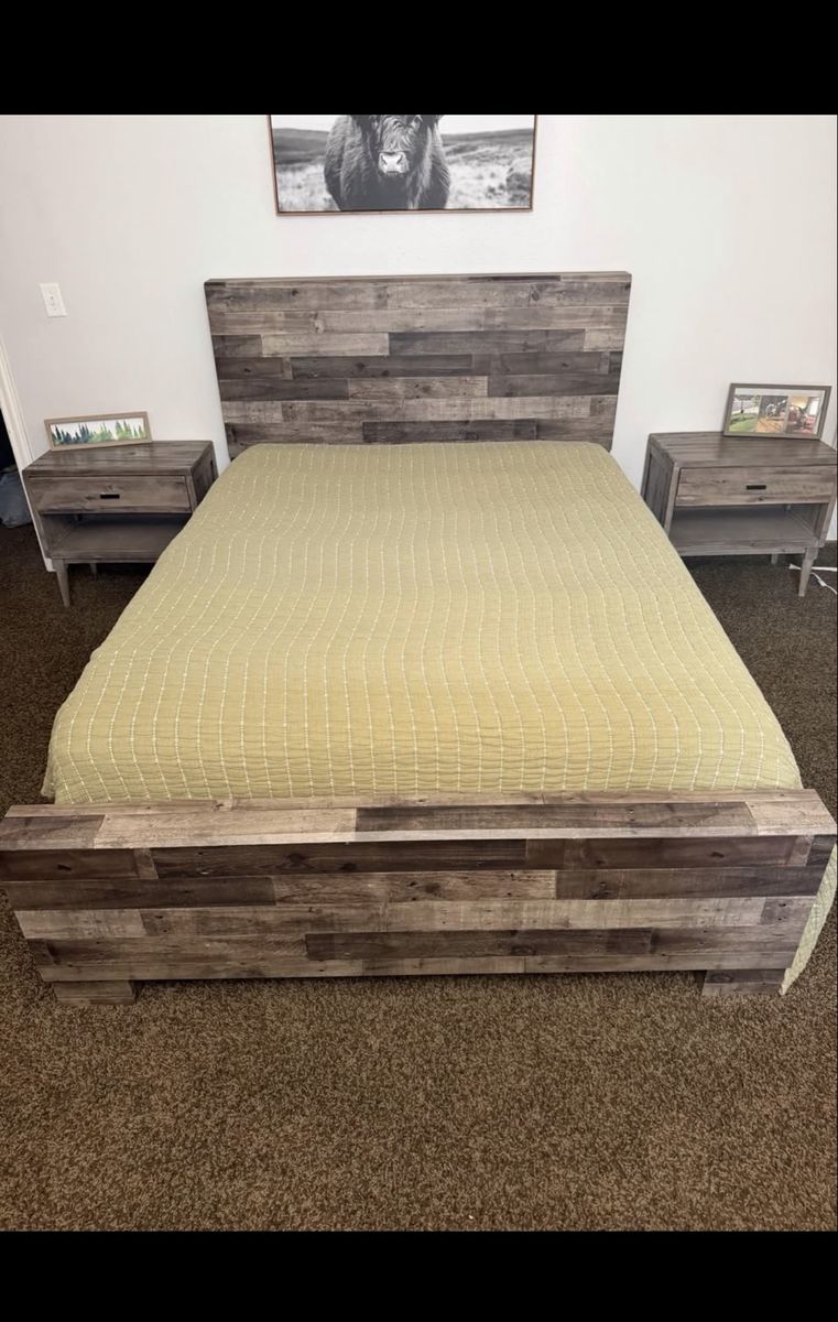 Queen size bed frame