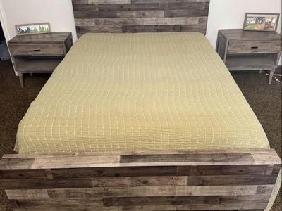 Queen size bed frame