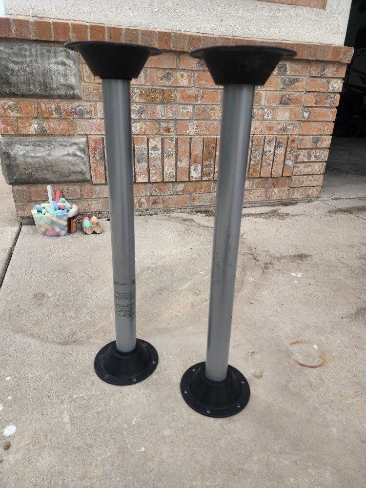 surfit camper trailer table legs and base inserts