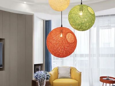 Modern Rattan Pendant Lights