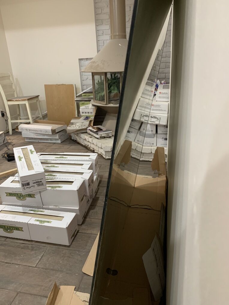 Large Frameless Wall Mirror – 59” x 59”