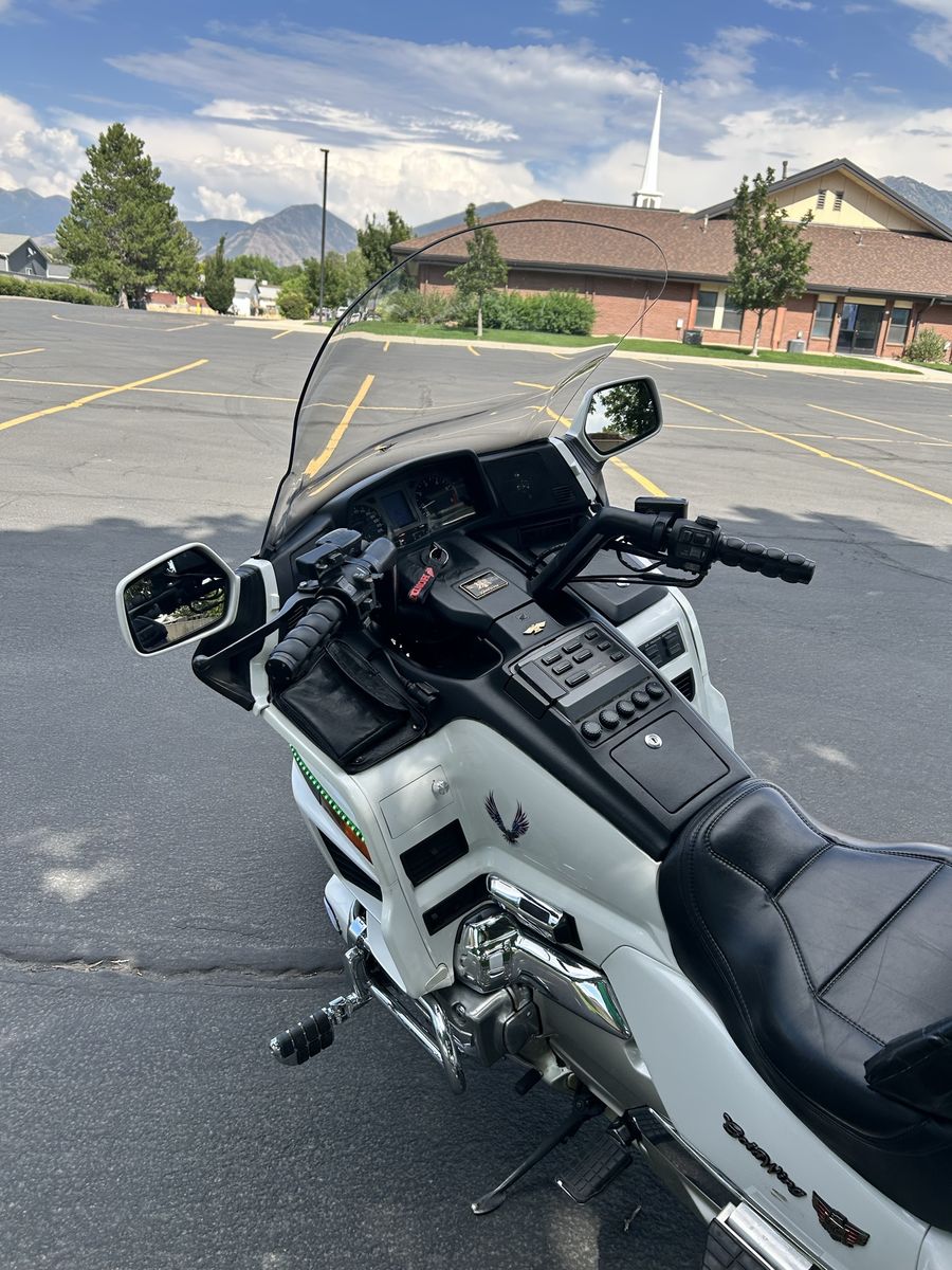 Honda Goldwing Touring Motorcycle White
