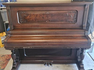 Antique Piano-Blasius & Sons - Regent, Grand Upright 1914
