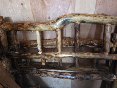 Custom Log Bed - Full/Queen