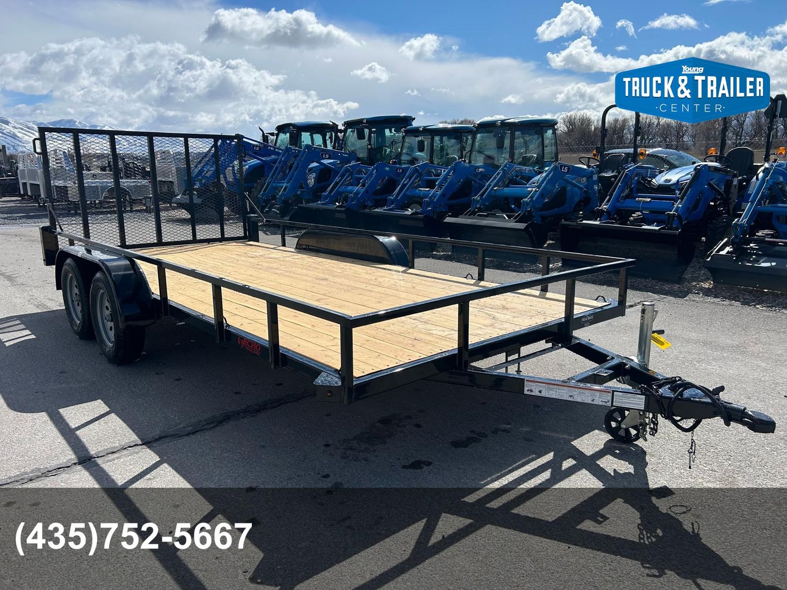 2026 Echo 7X16 Tandem Axle Utility Trailer