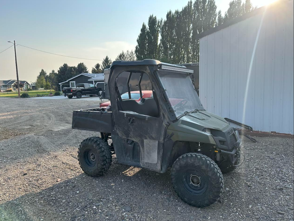 2013 Polaris Ranger 800 EFI with Snow Tracks