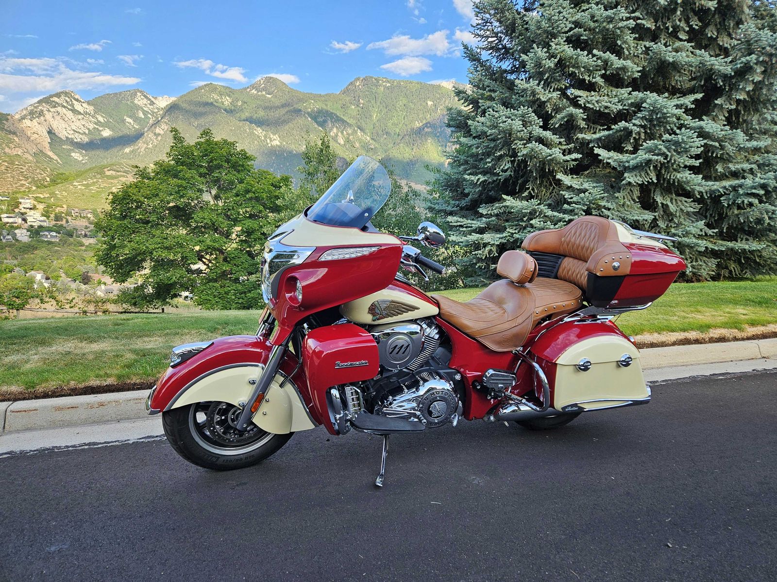 2015 Indian Roadmaster with Low Miles