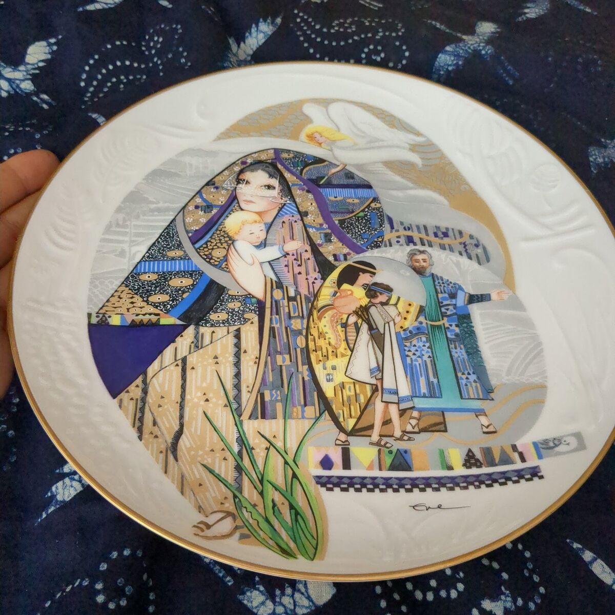 1986 Edwin M Knowles plate #3582 B