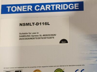 BRAND NEW TONER CARTRIDGE NSMLT-D116L