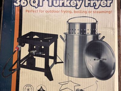 Professional 36 Qt Turkey Fryer