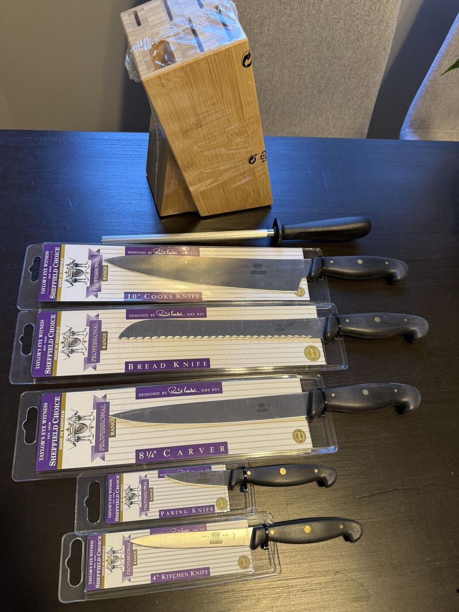6-Piece Professional Knife Block Set