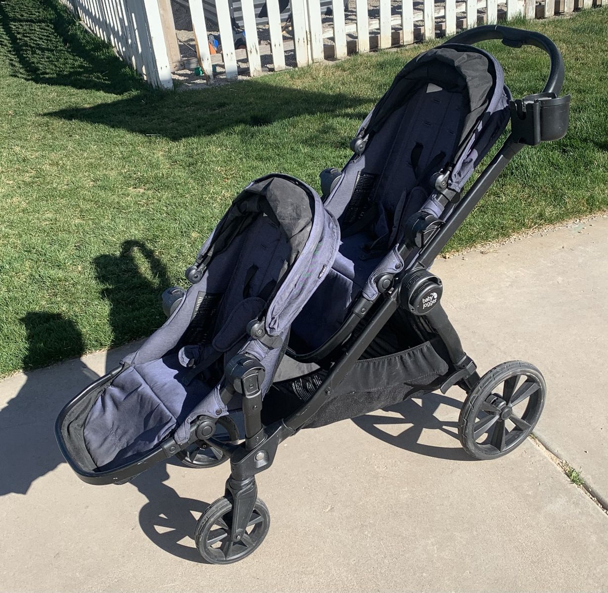 Baby Jogger City Select 2 Stroller + Car Seat Adapters – Excellent Condition