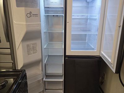 Lg black stainless refrigerator