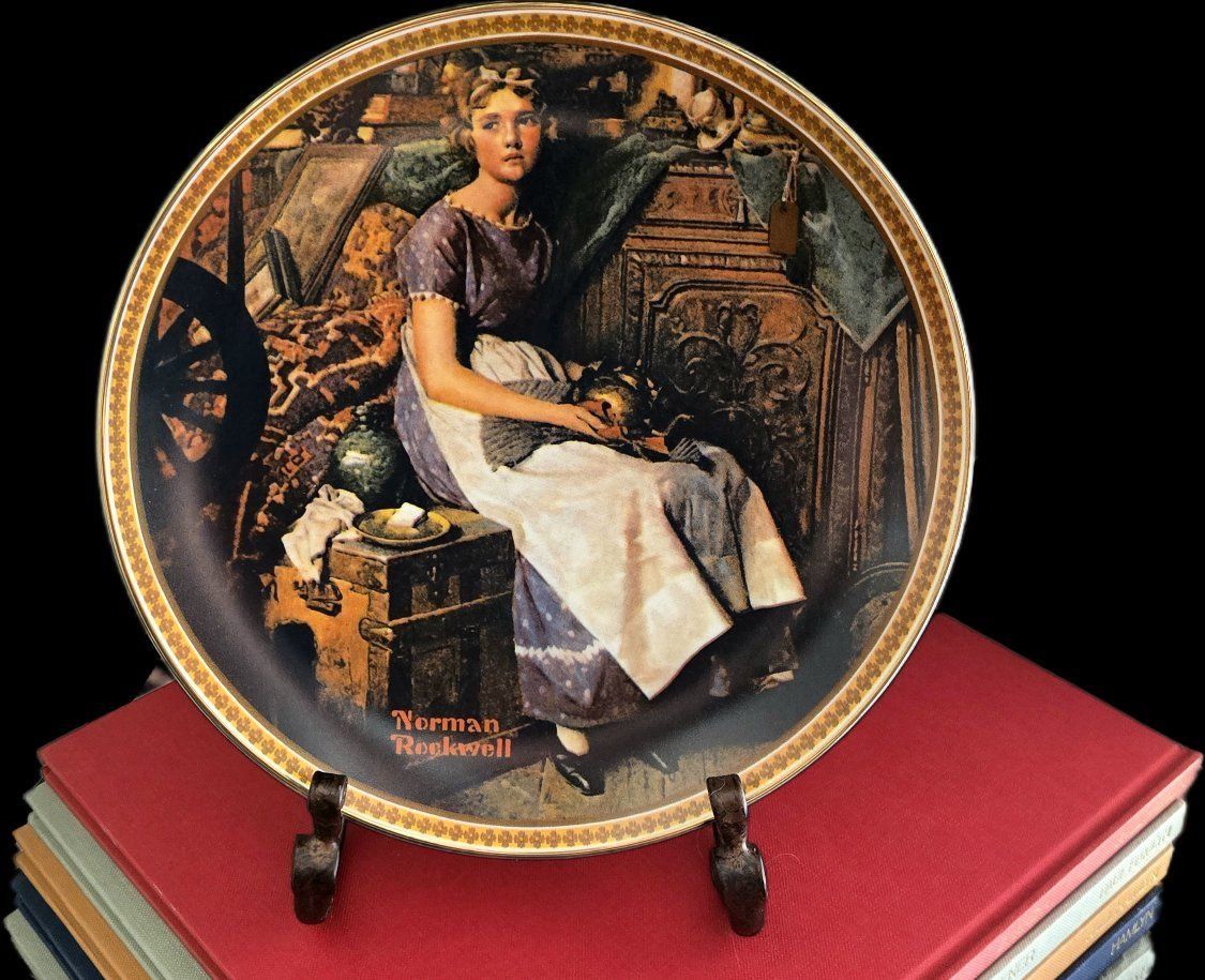 Set of 3!! Norman Rockwell "Rediscovered Women" Collector Plates - Vintage [1983]