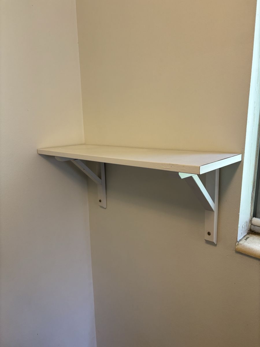 White IKEA Wall Shelf