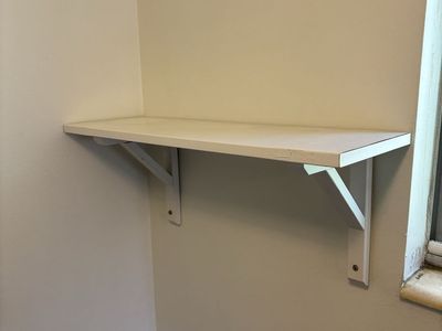 White IKEA Wall Shelf
