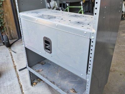Adrian steel shelf for promaster city